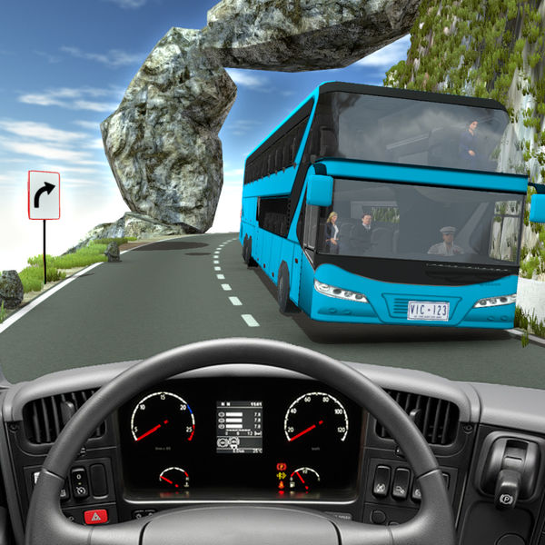 Off Road Tourist Bus Driving - Mountains Traveling for ipod download